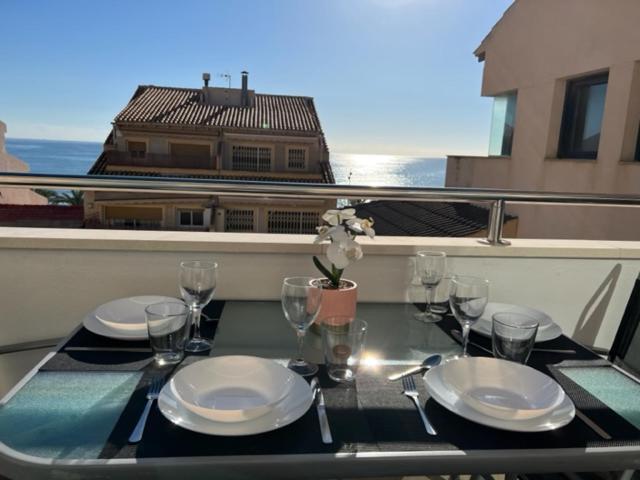 Sublime Appartement Vue Mer Avec Piscine El Campello Exterior foto