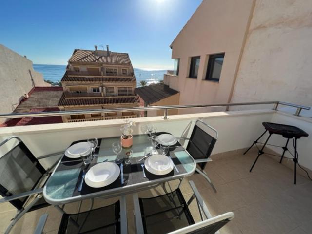 Sublime Appartement Vue Mer Avec Piscine El Campello Exterior foto